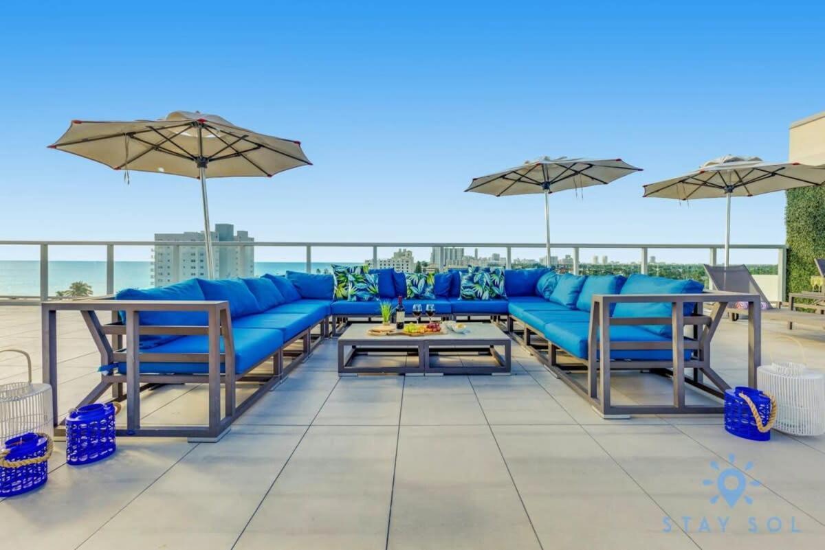 Rooftop Pool - Ocean View Balcony - Hollywood Beach Kültér fotó