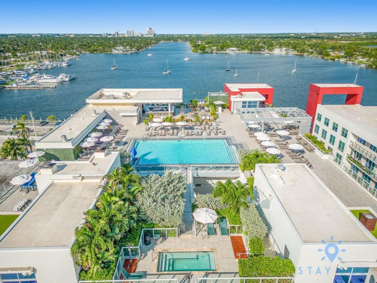 Rooftop Pool - Ocean View Balcony - Hollywood Beach Kültér fotó