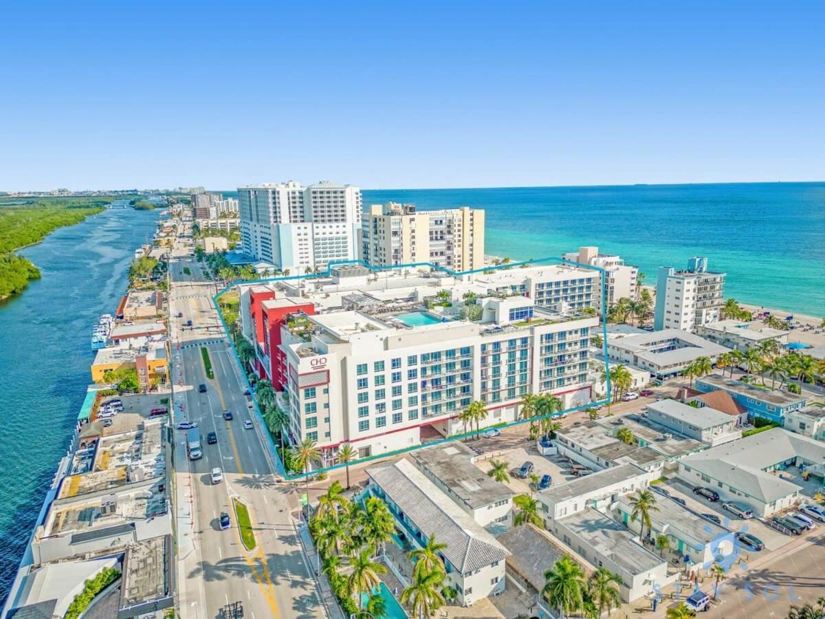 Rooftop Pool - Ocean View Balcony - Hollywood Beach Kültér fotó