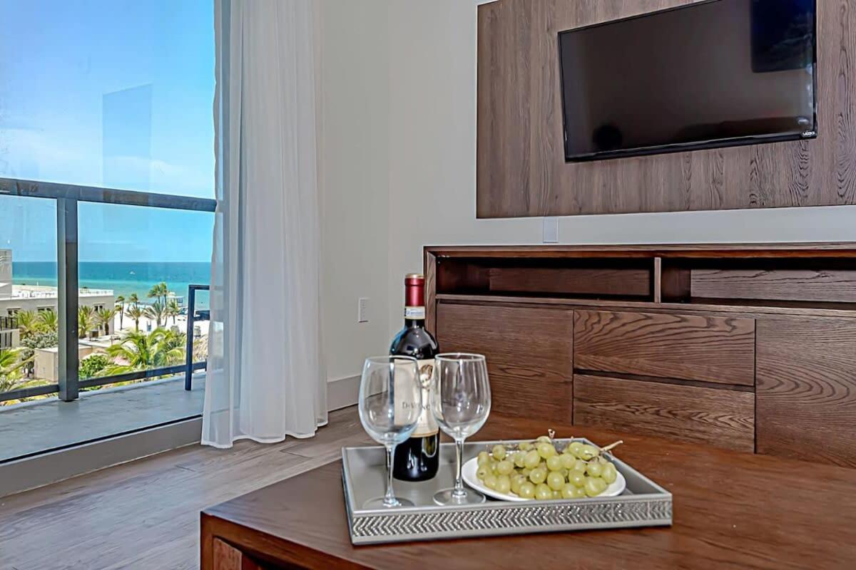 Rooftop Pool - Ocean View Balcony - Hollywood Beach Kültér fotó